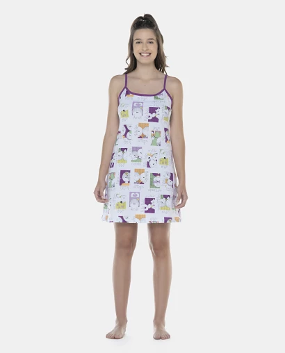 Camisola Feminina Adulto Alça
