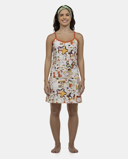 Camisola Feminina Adulto Alça