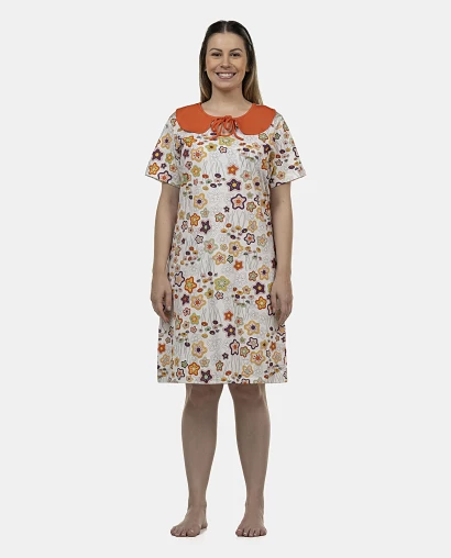 Camisola Feminina Adulto Manga Curta