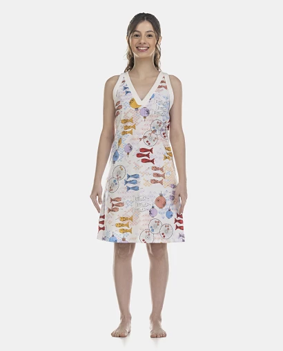 Camisola Feminina Adulto Regata Decote V