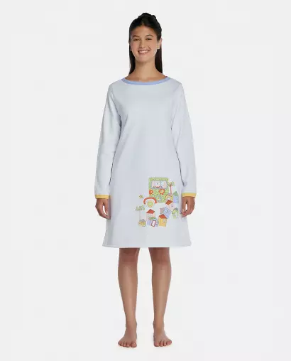 Camisola Feminino Adulto Manga Longa Moletinho