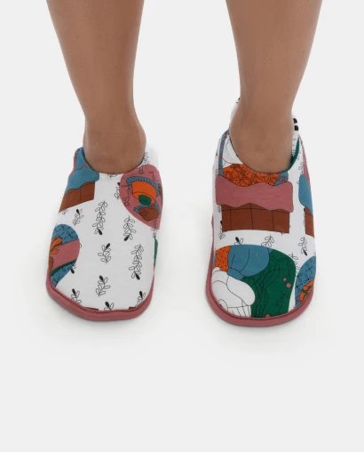 Pantufa Feminina fechada adulto Fechada