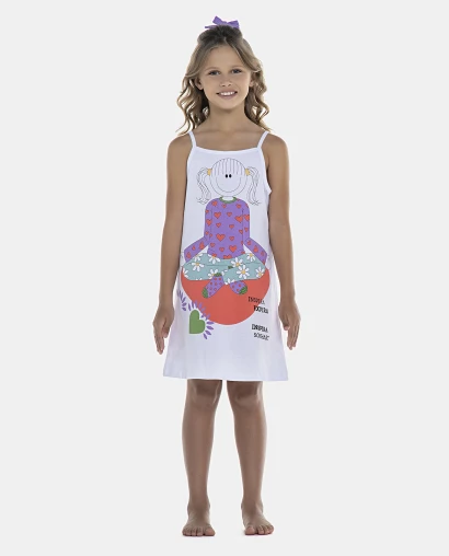 Camisola Feminina Kids Alça