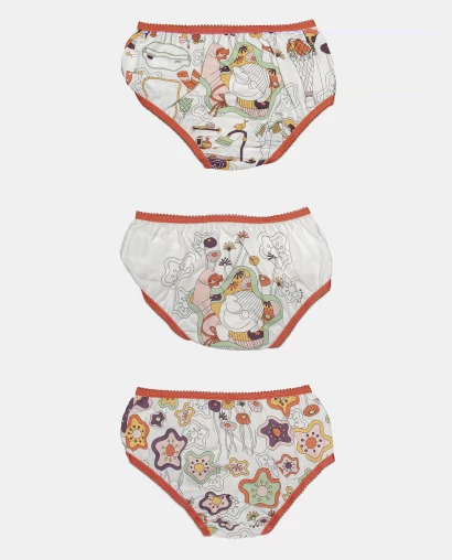 Kit Calcinha Feminino Kids