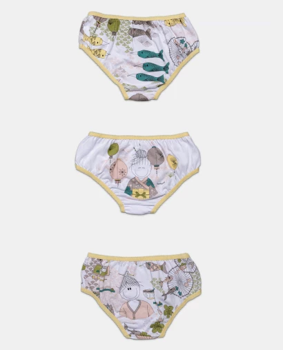 Kit Calcinha Kids