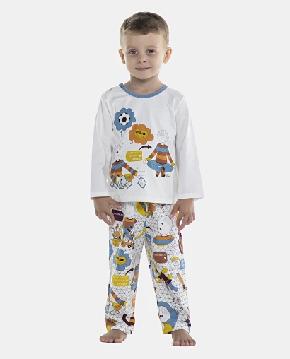 Pijama Masculino Baby Manga Longa e Calça