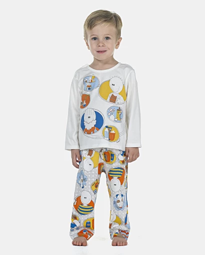 Pijama Masculino Baby Manga Longa e Calça