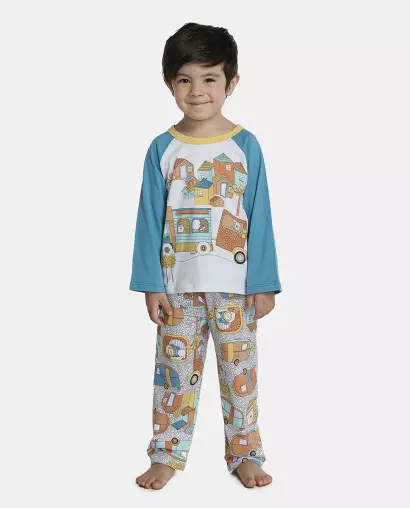 Pijama Masculino Baby Manga Longa e Calça