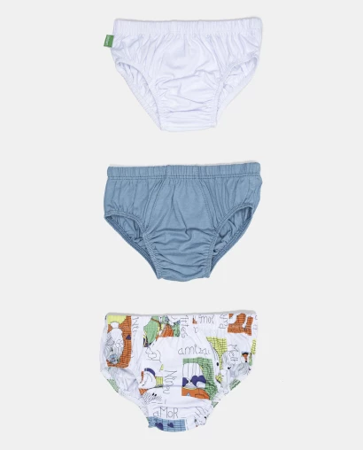Kit Cueca Masculino Baby