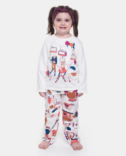 Pijama Manga Longa e Calça