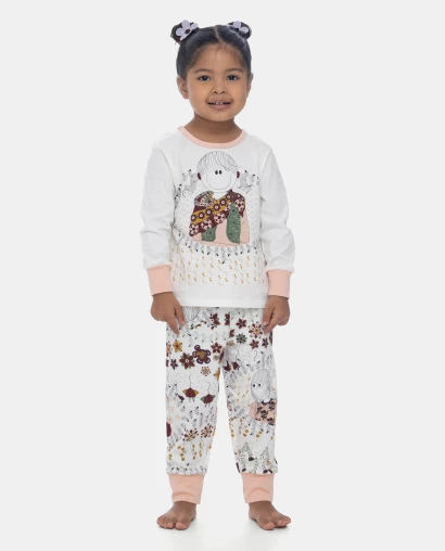 Pijama Manga Longa e Calça