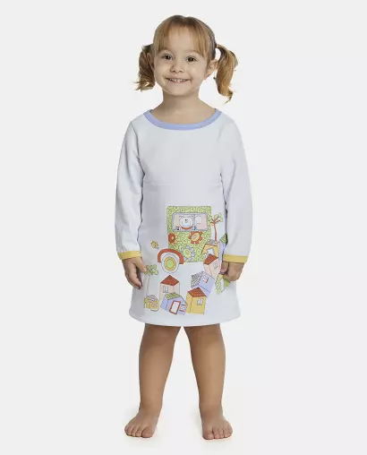 Camisão Feminino Baby Manga Longa
