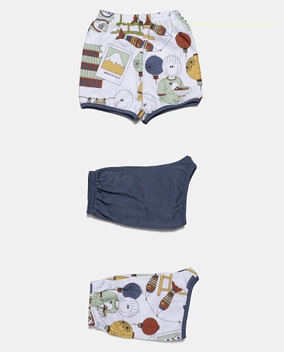 Kit Mijão Masculino Bebê Curto