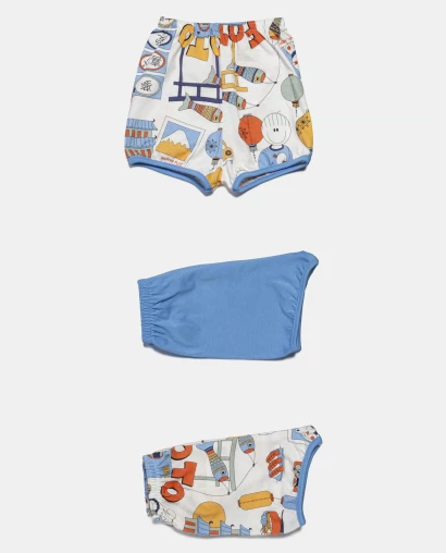 Kit Mijão Masculino Bebê Curto