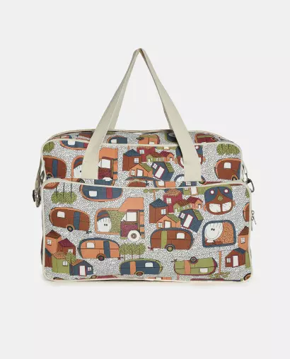 Bolsa Masculina Bebe Estampada Viagem