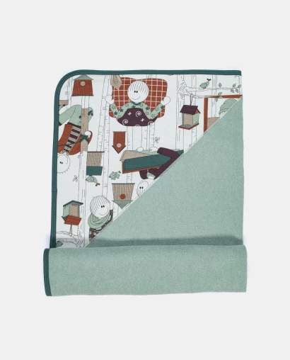 Manta Masculina Bebe Estampada Plush