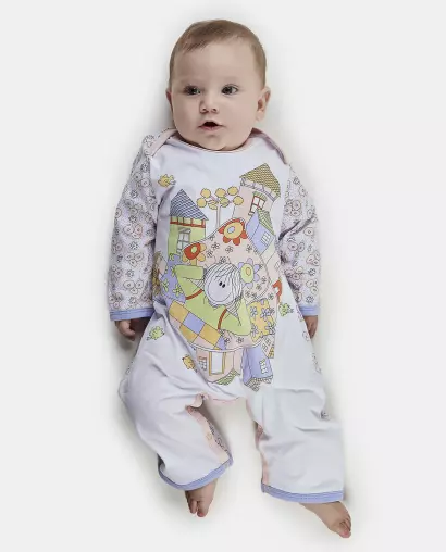 Macacão Feminino Bebe Manga Longa