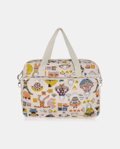 Bolsa Feminina Bebe Estampada Viagem