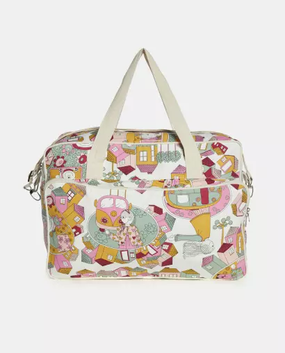 Bolsa Feminina Bebe Estampada Viagem
