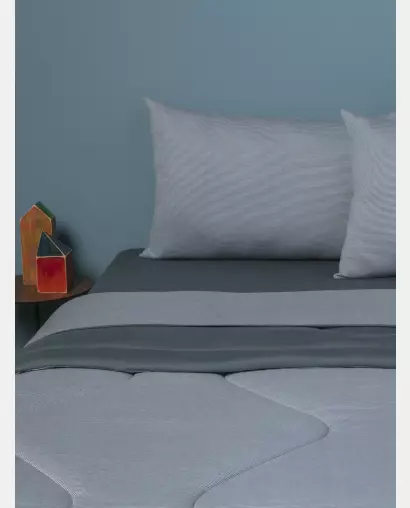 Jogo de Lençol King Listrado