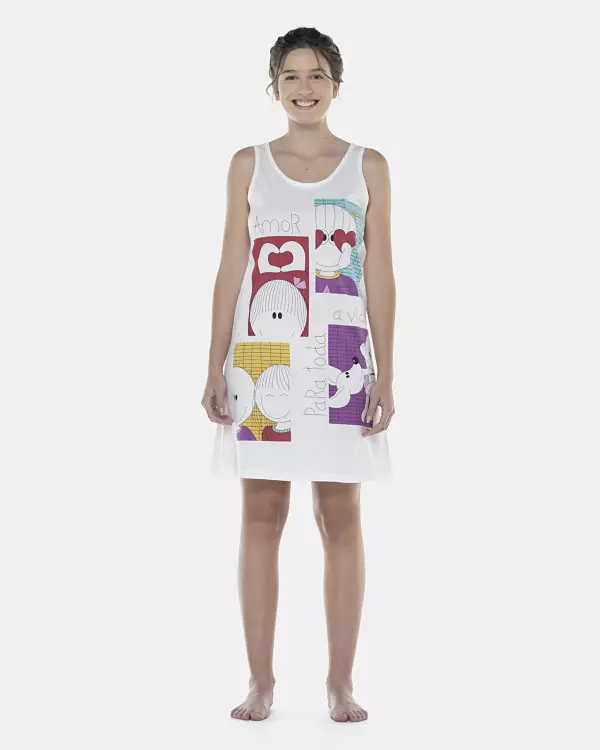 Camisola Feminina Adulto Regata