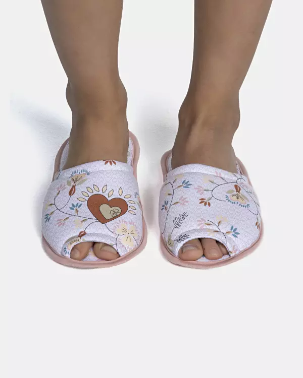 Pantufa Feminina Adulto Com Abertura