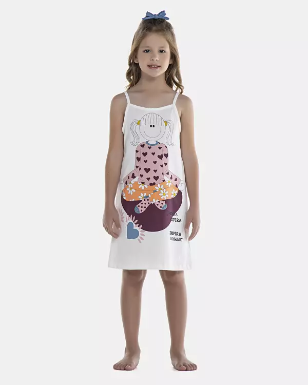 Camisola Feminina Kids Alça