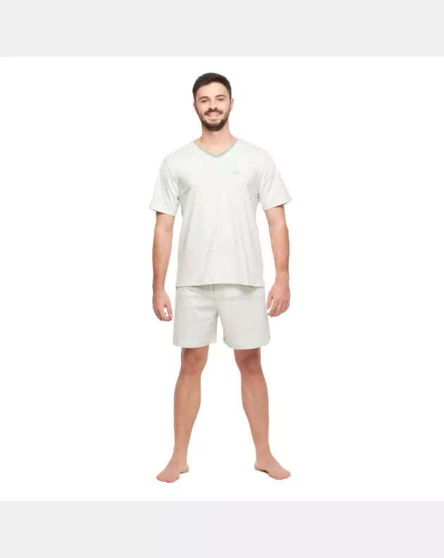 Pijama manga curta e short     
