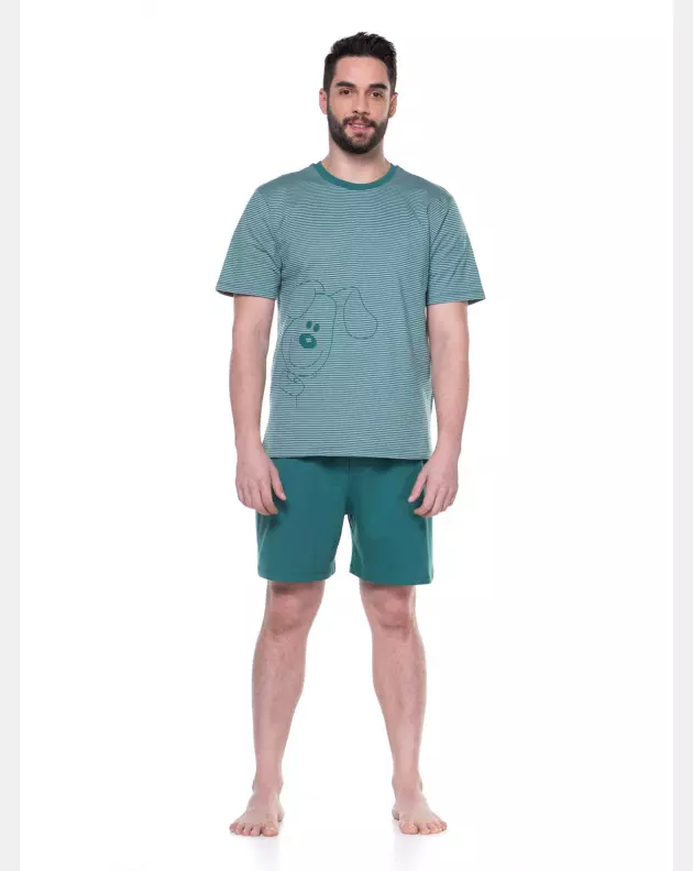 Conjunto Masculino Adulto Manga Curta e Short