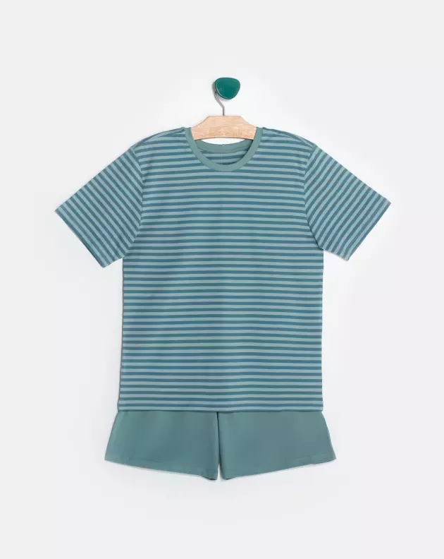 Pijama manga curta e short   