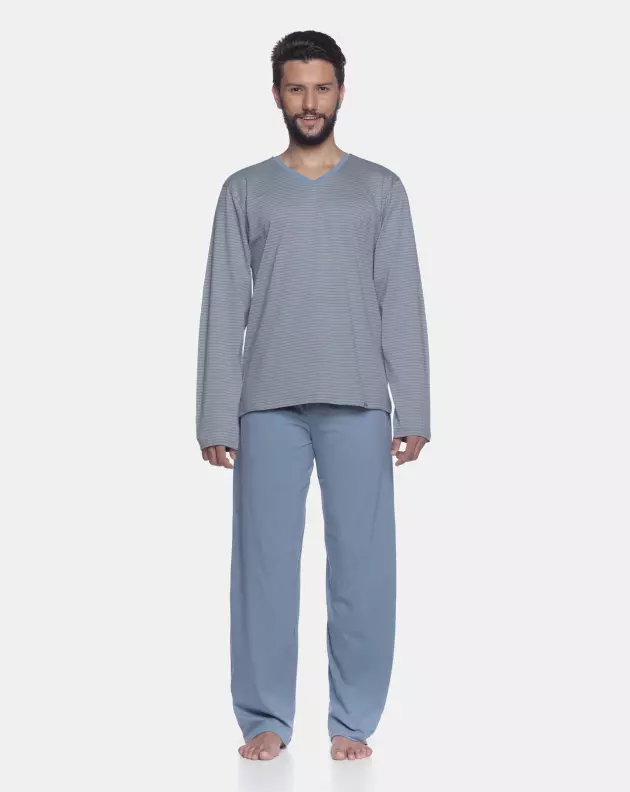 Pijama manga longa e calça             