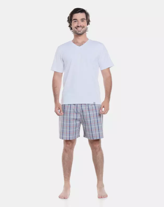 Pijama manga curta e short                   