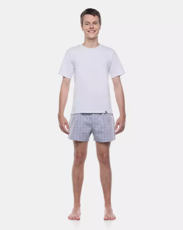 Pijama Manga Curta e Short   