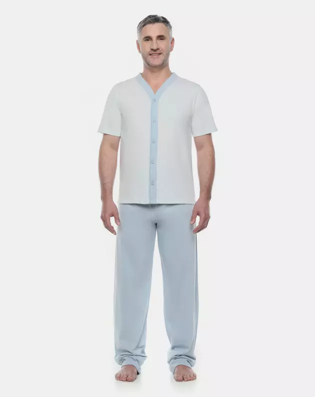 Homewear Clássico Manga Curta e Calça       