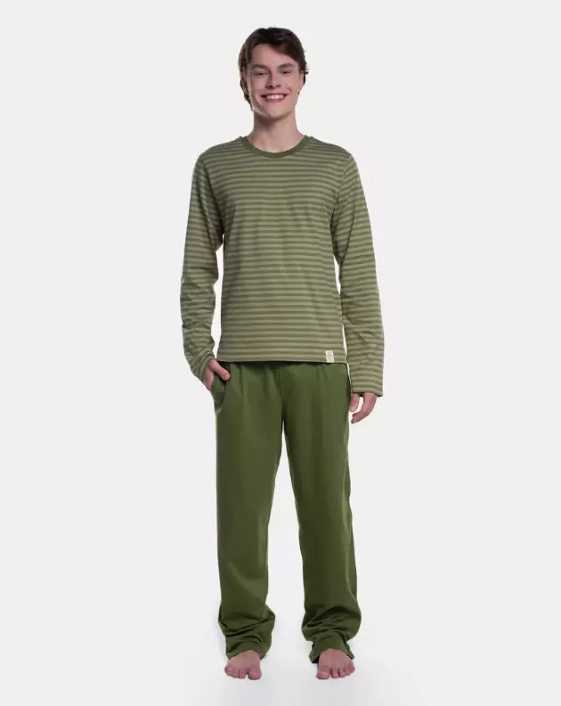 Pijama Manga Longa e Calça