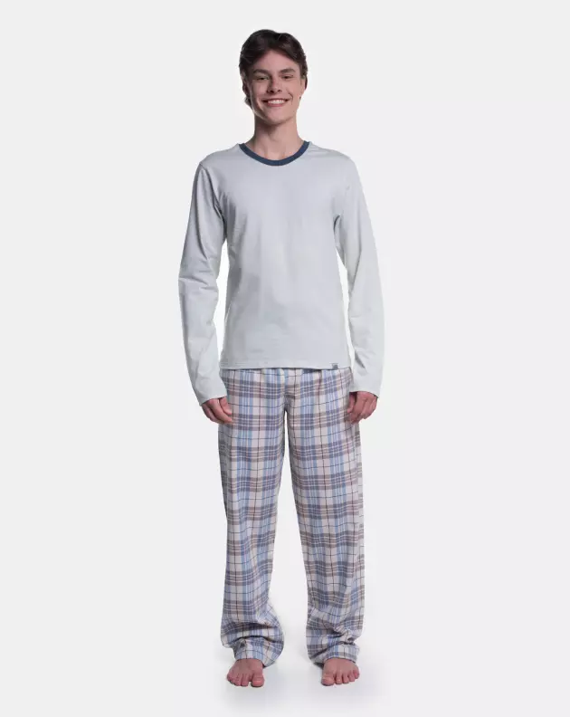 Pijama Manga Longa e Calça