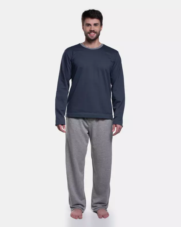 Pijama Manga Longa e Calça