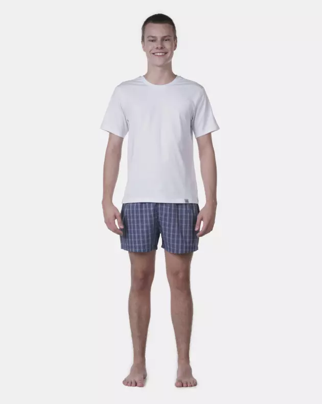 Pijama Manga Curta e Short   