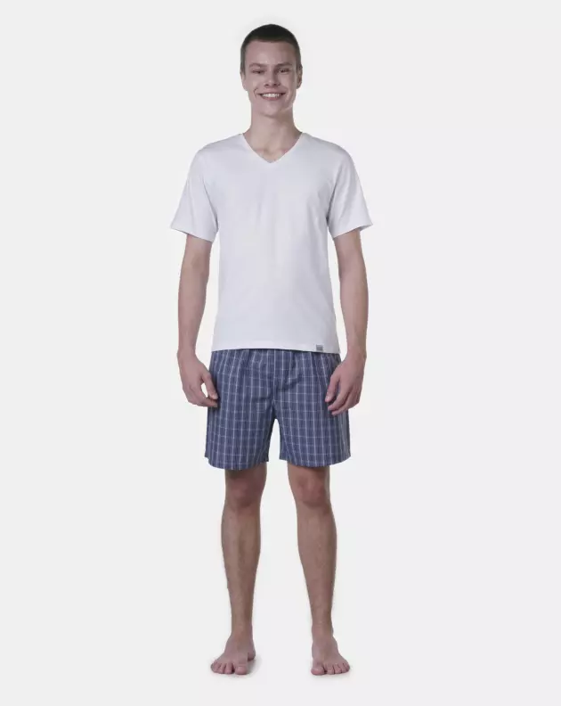 Pijama manga curta e short