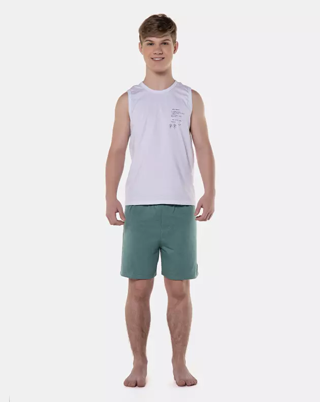 Pijama regata machão e short