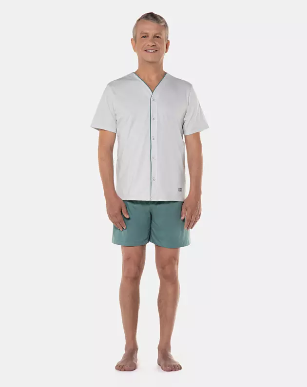 Homewear clássico manga curta e short     