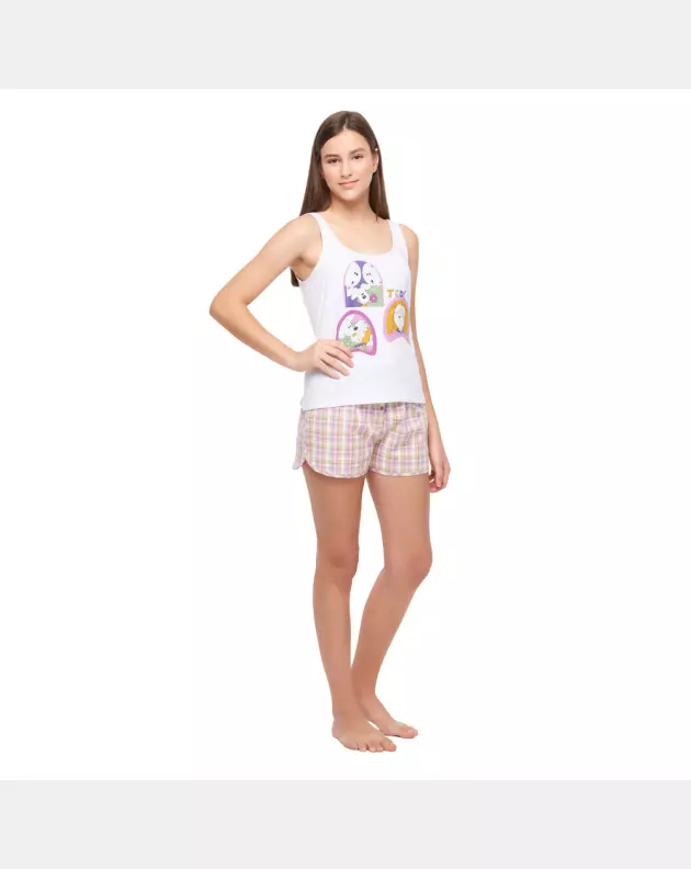 Pijama regata e short    