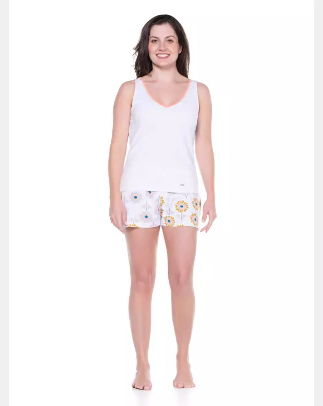 Pijama Sonhart Feminino Curto Sonhart