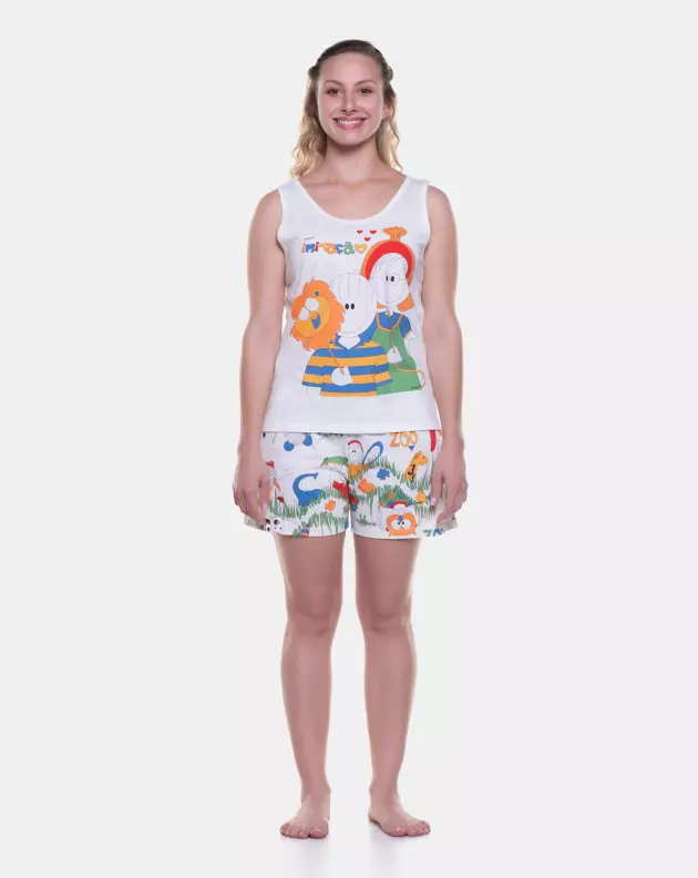 Pijama regata e short   