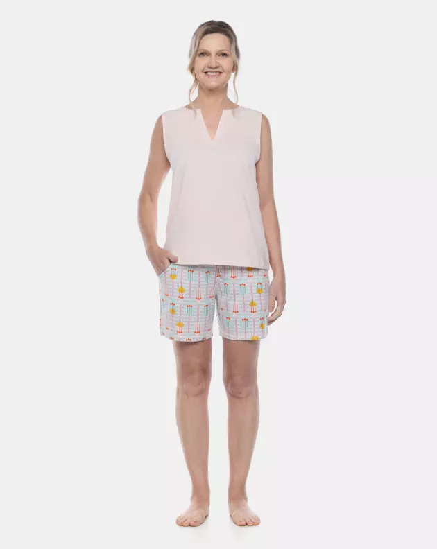 Homewear Clássico Regata e Bermuda