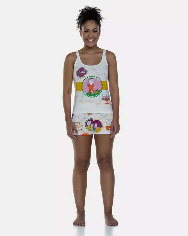 Pijama Regata e Short