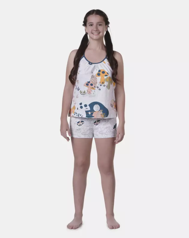 Pijama alça e short