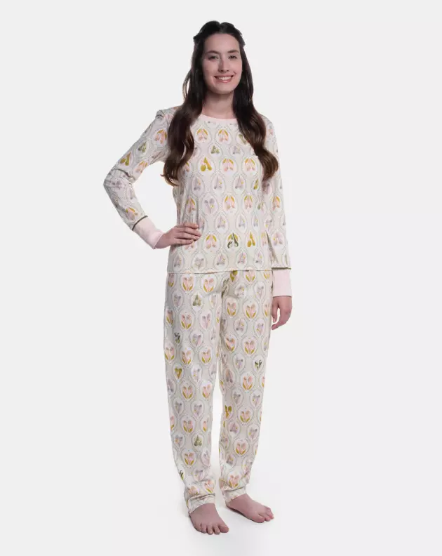 Pijama Manga Longa e Calça