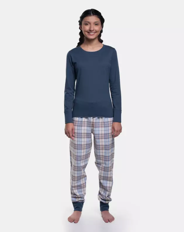 Pijama Manga Longa e Calça