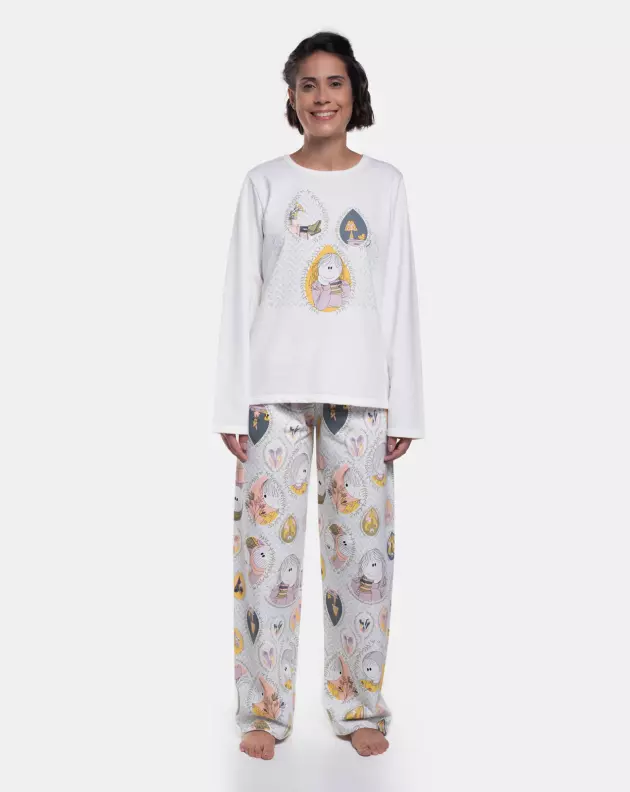 Pijama Manga Longa e Calça